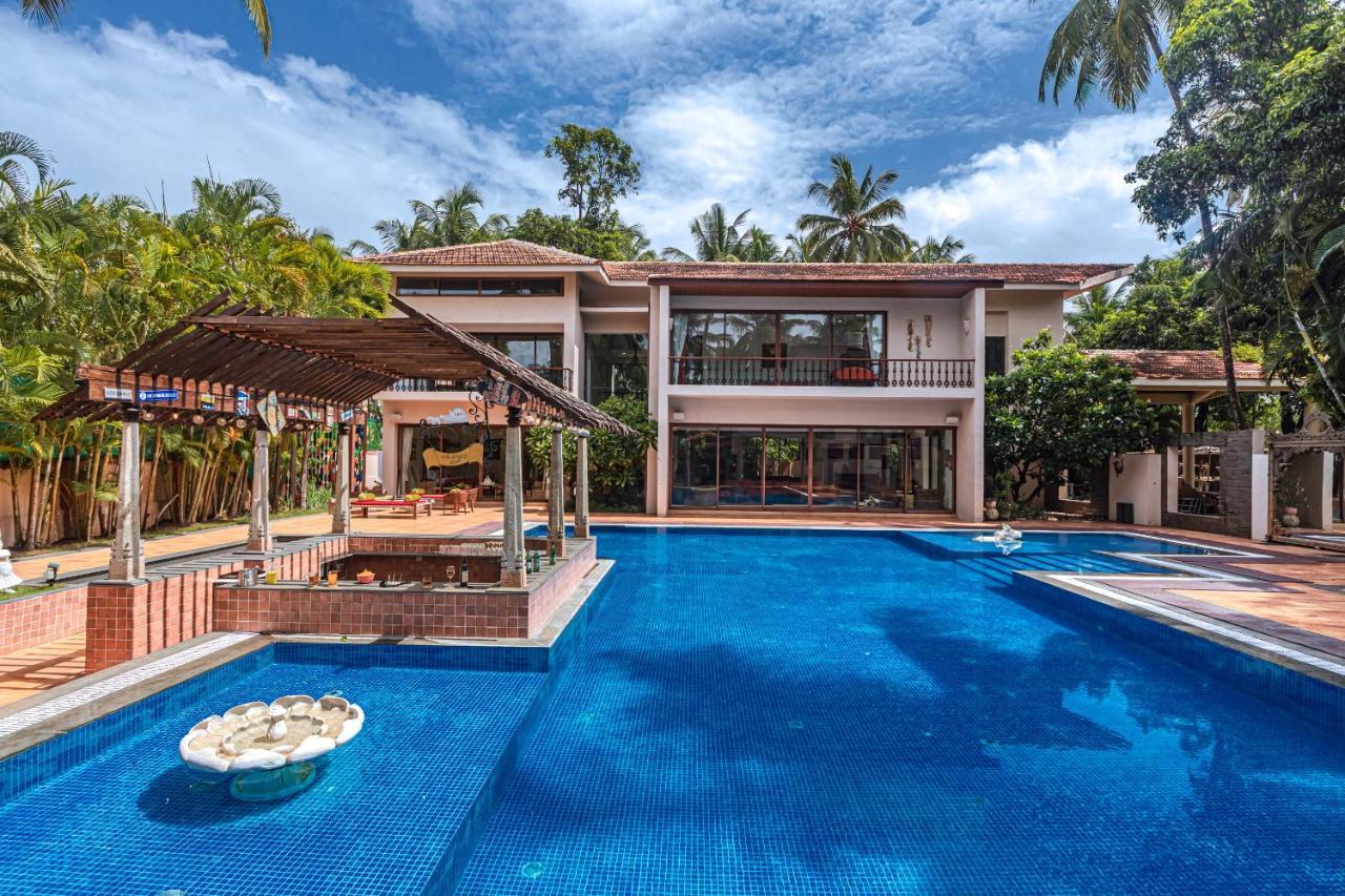 Saffronstays Casa Del Palms, Alibaug - Luxury Pool Villa With Chic Interiors, Alfresco Dining And Island Bar Алибаг Экстерьер фото