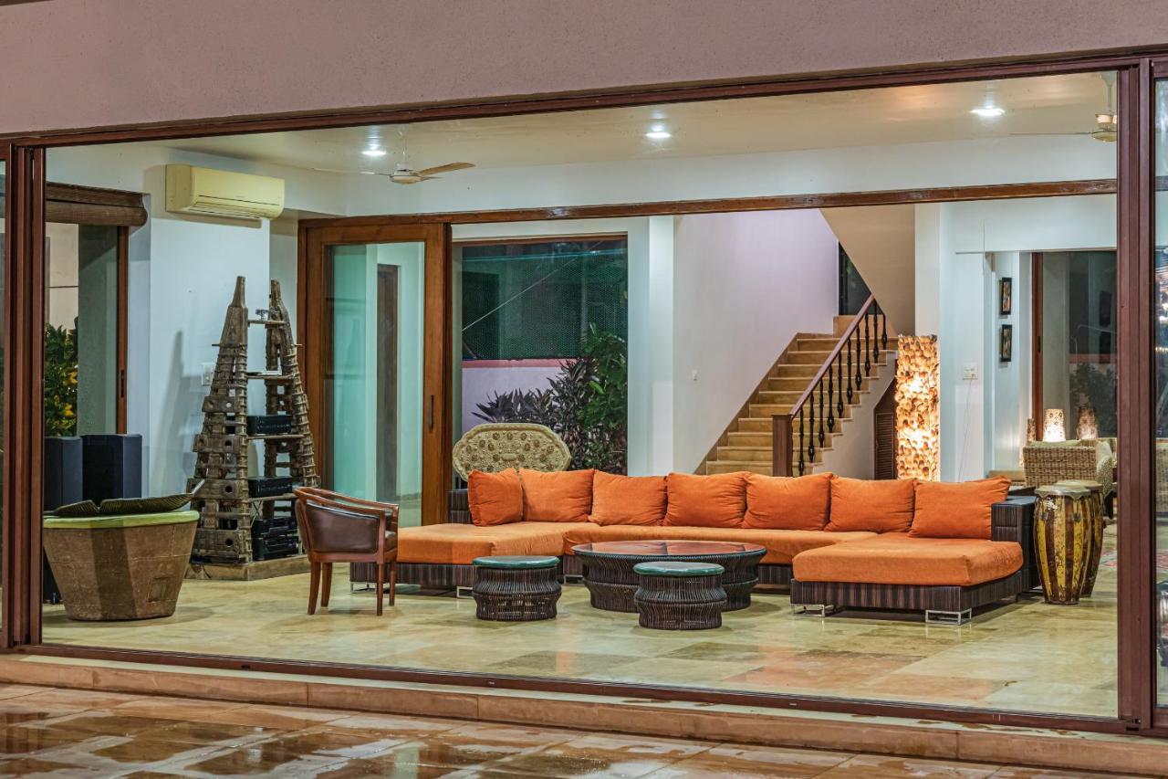 Saffronstays Casa Del Palms, Alibaug - Luxury Pool Villa With Chic Interiors, Alfresco Dining And Island Bar Алибаг Экстерьер фото